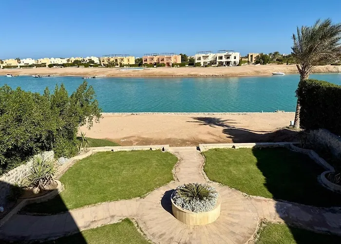 فيلة Picturesque 3br Villa- Free Lagoon Access Elgouna الغردقة